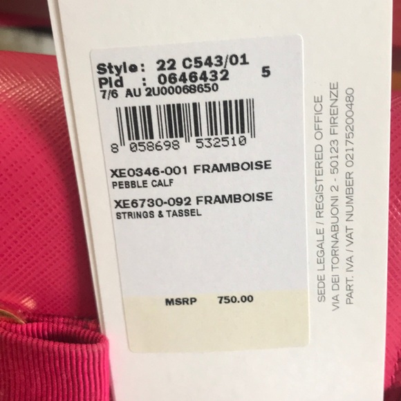 Authentic Salvatore Ferragamo Epi belt bag - Picture 8 of 8